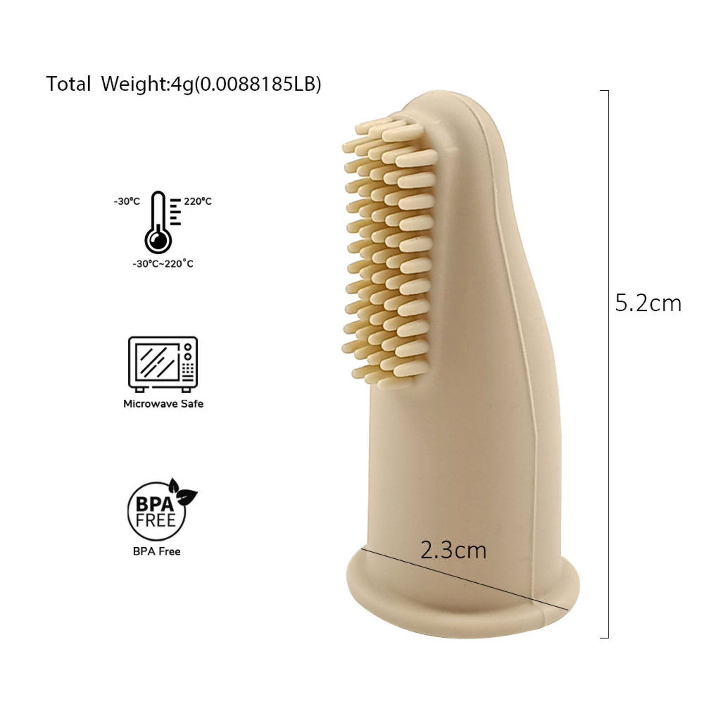 Silicone Finger Baby Toothbrush