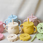 Silicone Honey Pot 3 in 1 Straw Cups