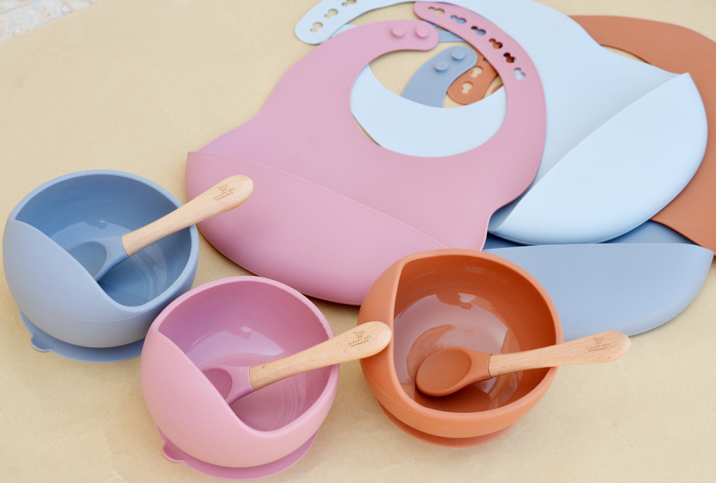 Silicone Suction Bowl Feeding Set