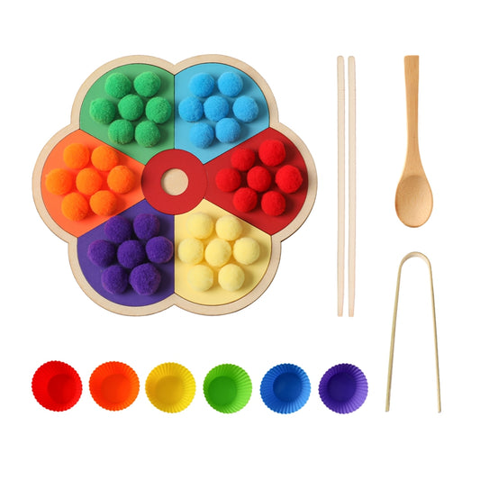 Color Matching Sensory Wooden Toy