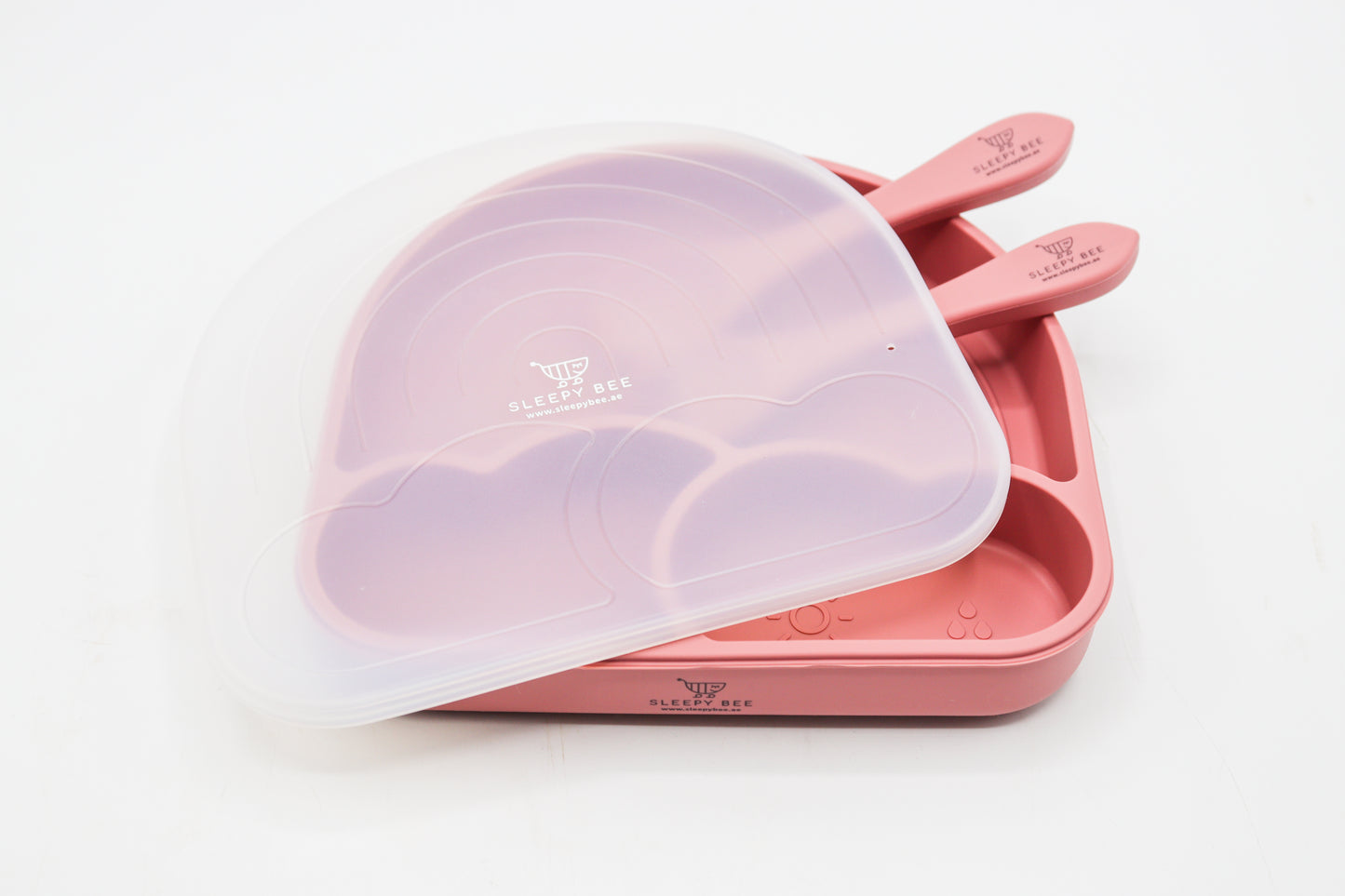 Silicone Rainbow Plate