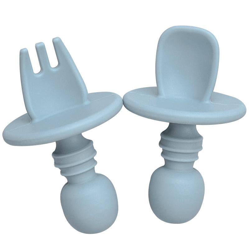 Silicone Training Spoon and Fork