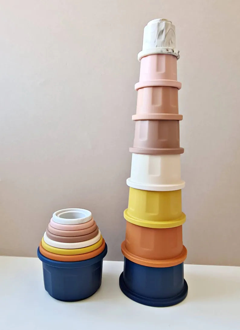 Silicone Stacking Large Cups