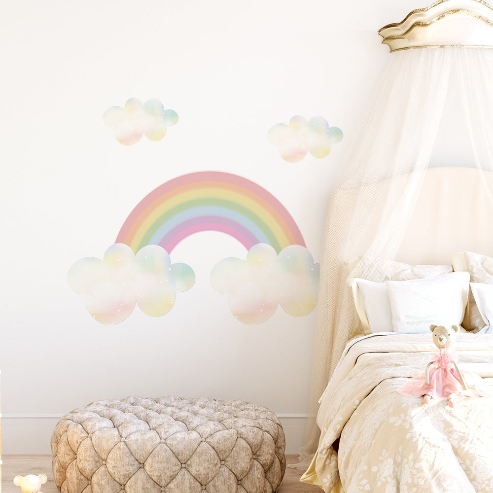 Big Rainbow Wall Decals Removable Wall Stickers