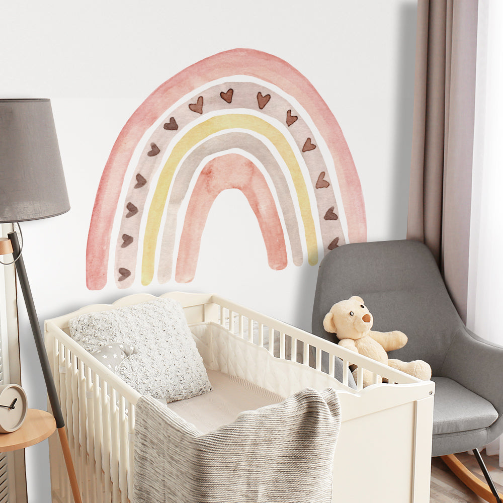 Big Rainbow Wall Decals Removable Wall Stickers