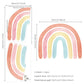 Big Rainbow Wall Decals Removable Wall Stickers