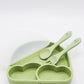 Silicone Rainbow Plate