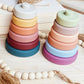 Silicone Stacking Ring Toys