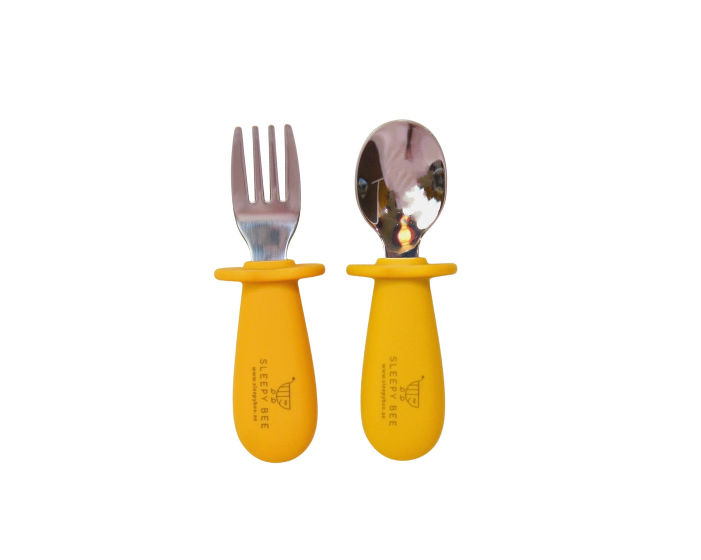 Stainless Training Baby Spoon and Fork
