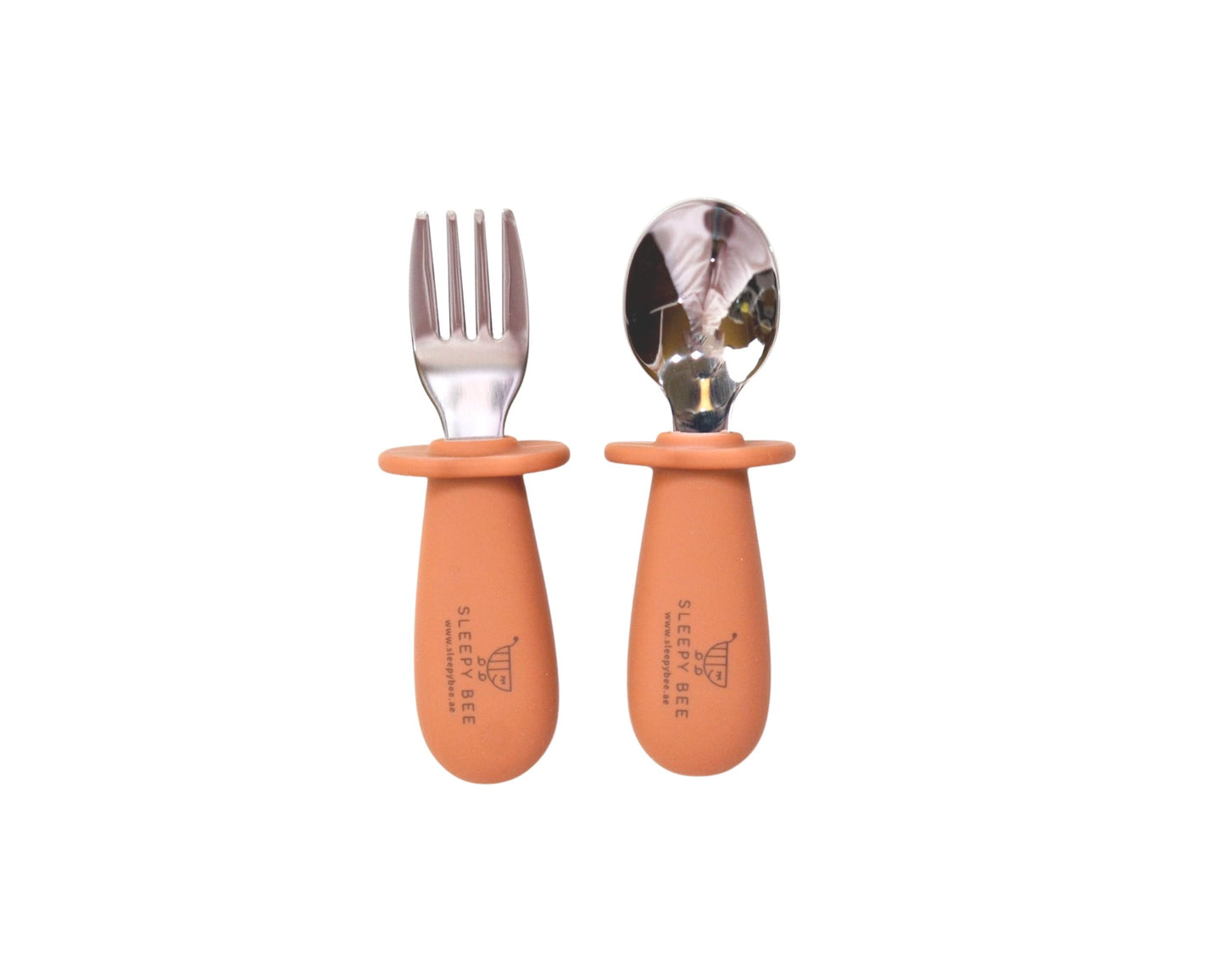Stainless Training Baby Spoon and Fork