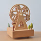 Wooden Carousel Music Box