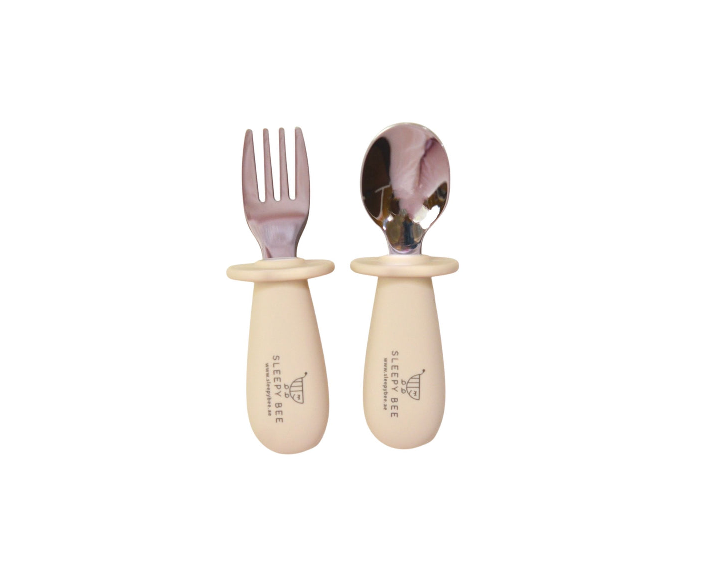 Stainless Training Baby Spoon and Fork