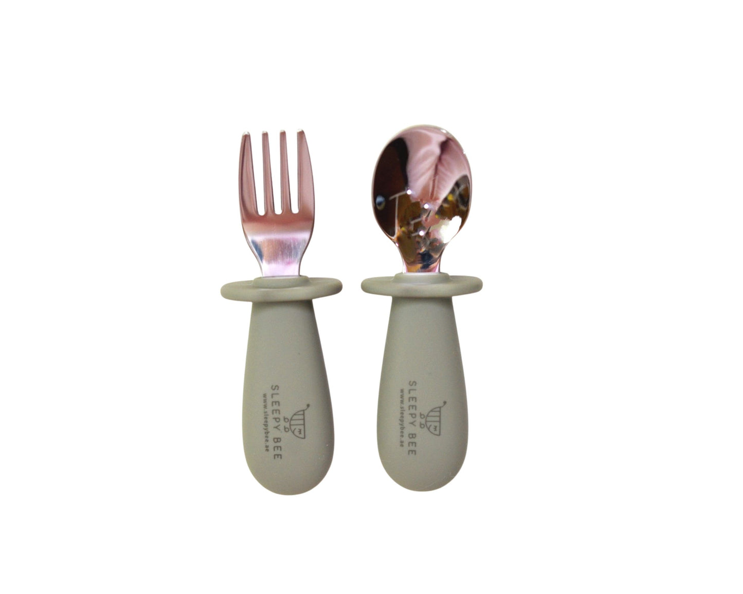 Stainless Training Baby Spoon and Fork