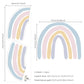 Big Rainbow Wall Decals Removable Wall Stickers