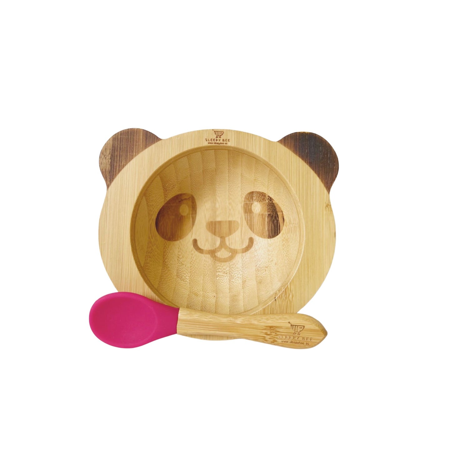 Bamboo Suction Animal Shape Bowl Sets