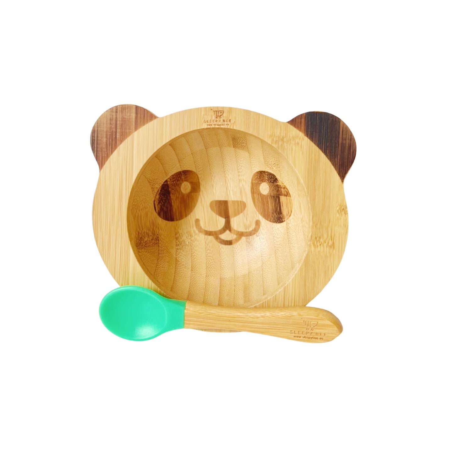 Bamboo Suction Animal Shape Bowl Sets