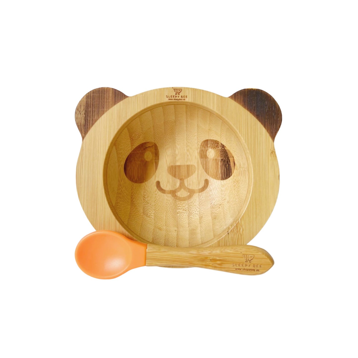 Bamboo Suction Animal Shape Bowl Sets