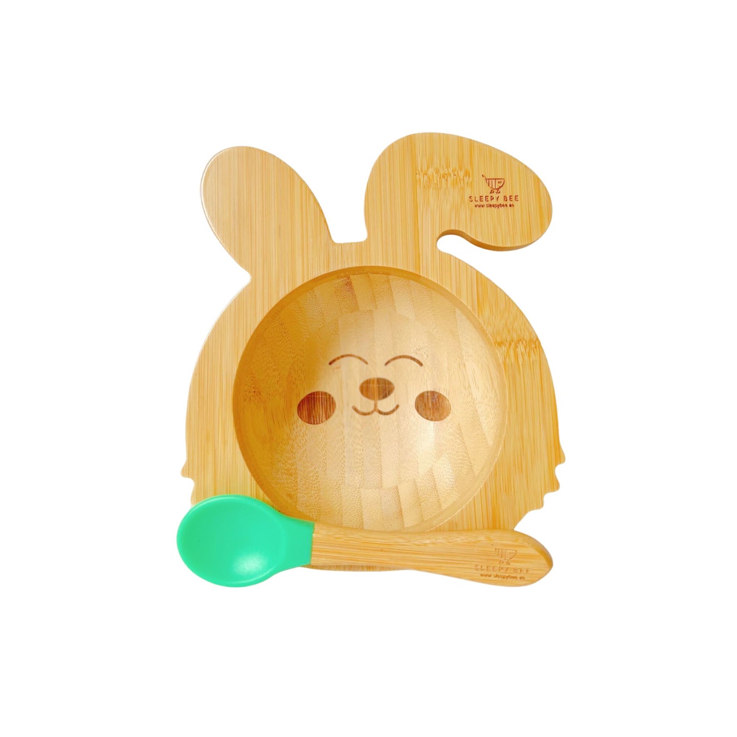 Bamboo Suction Animal Shape Bowl Sets