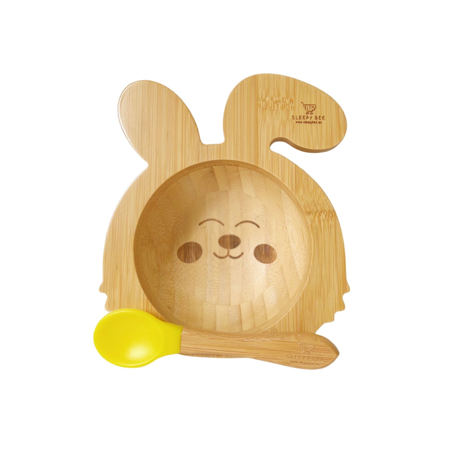 Bamboo Suction Animal Shape Bowl Sets