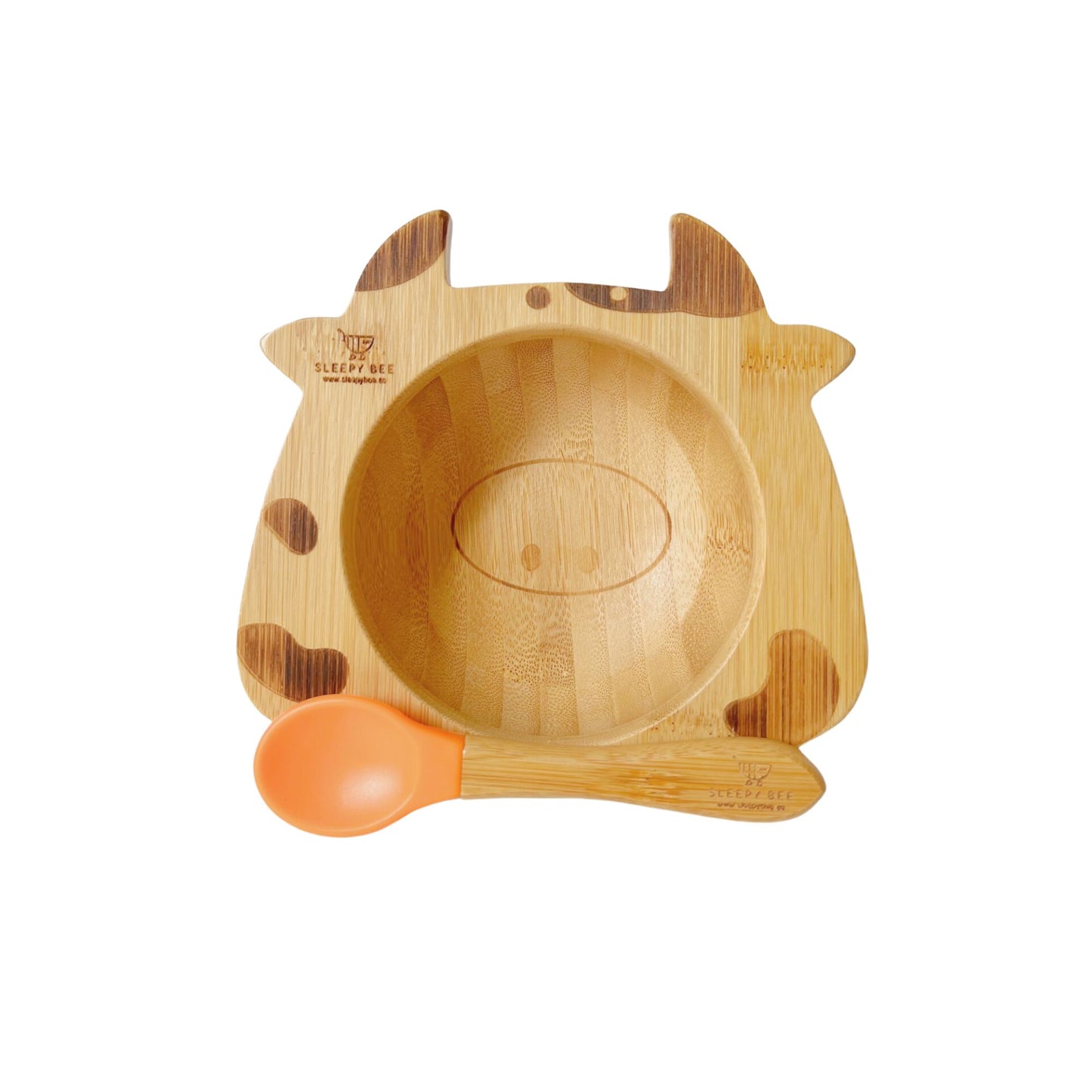 Bamboo Suction Animal Shape Bowl Sets