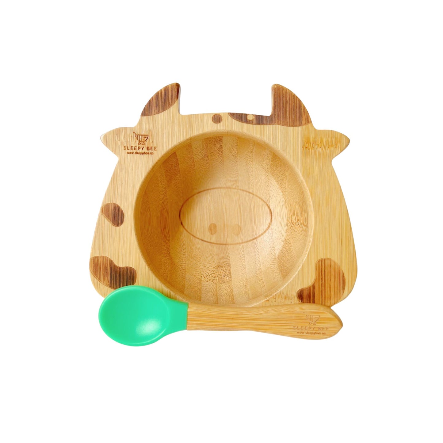 Bamboo Suction Animal Shape Bowl Sets