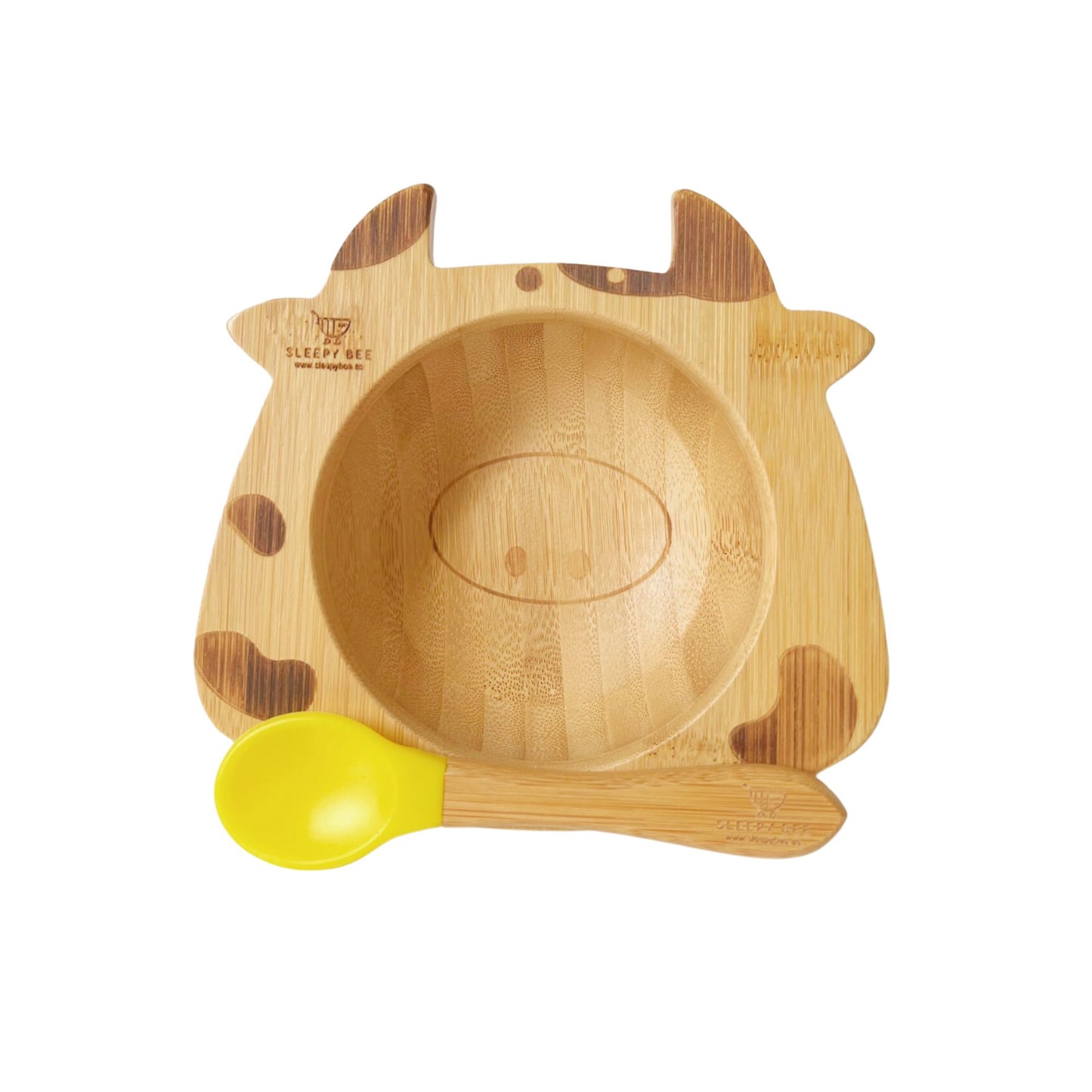 Bamboo Suction Animal Shape Bowl Sets