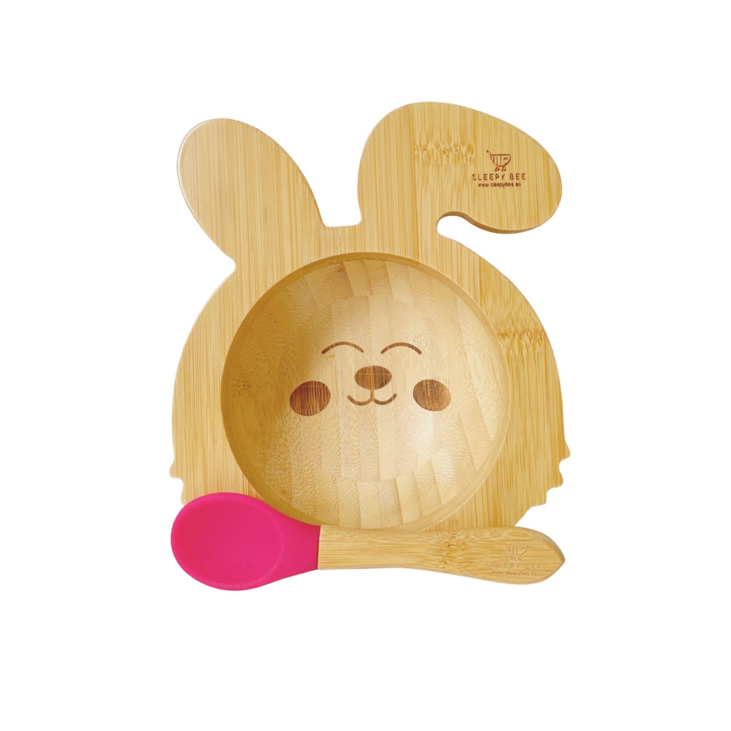 Bamboo Suction Animal Shape Bowl Sets