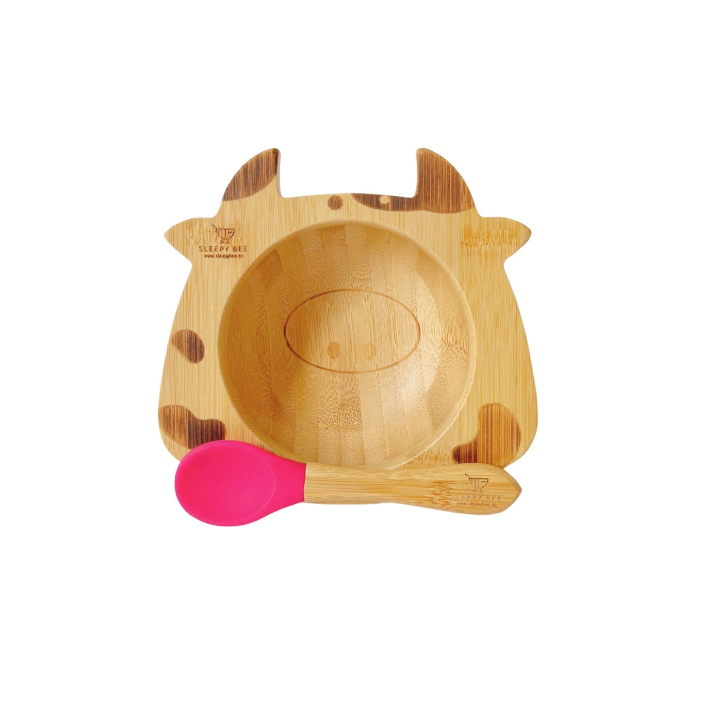 Bamboo Suction Animal Shape Bowl Sets