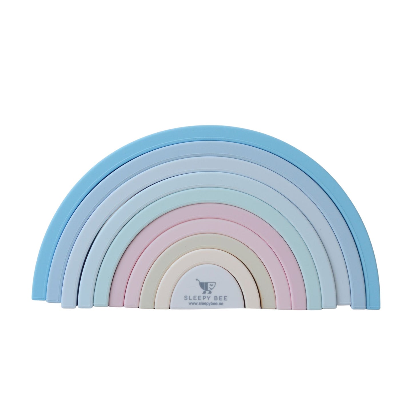 Silicone Stacking Large Rainbow Toys