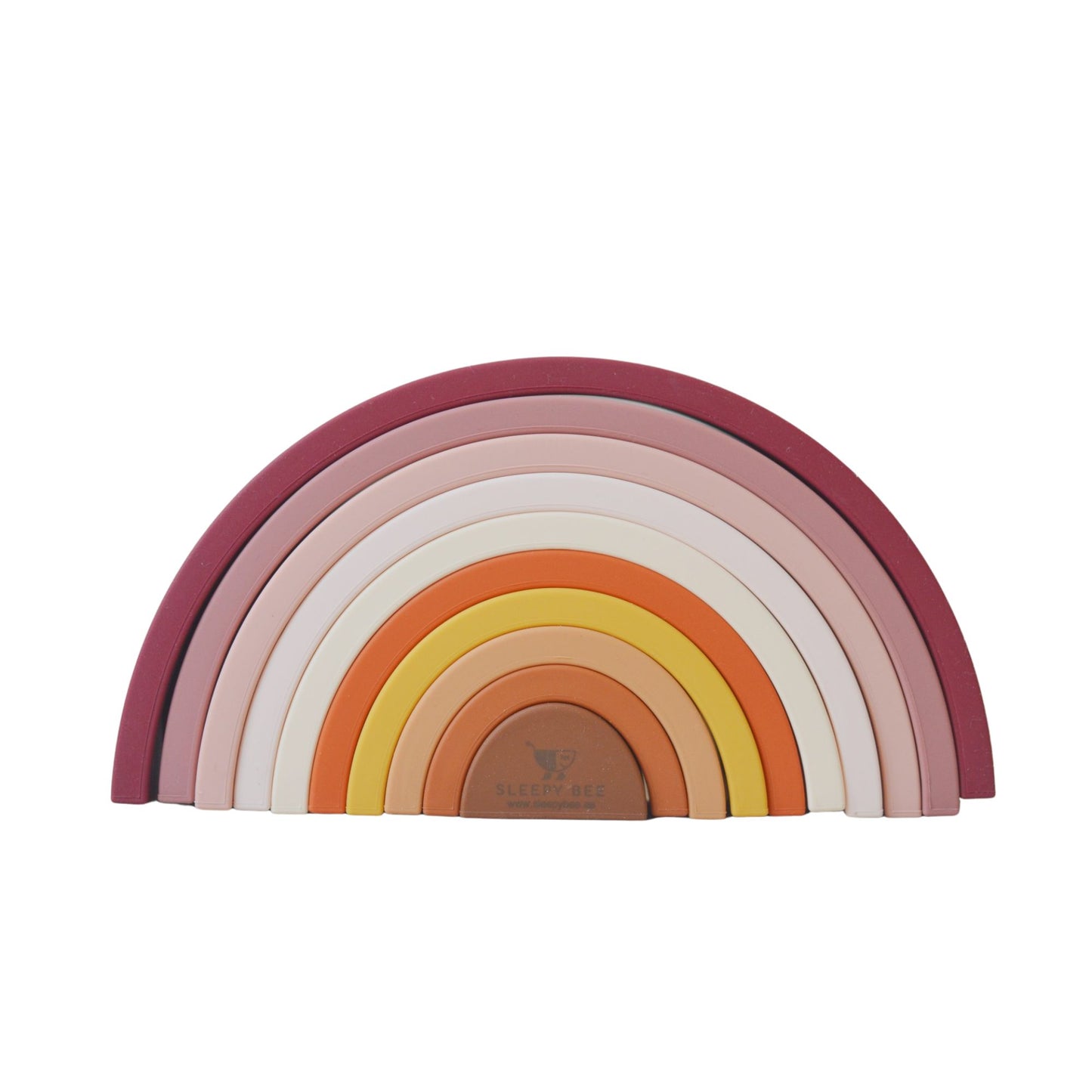 Silicone Stacking Large Rainbow Toys