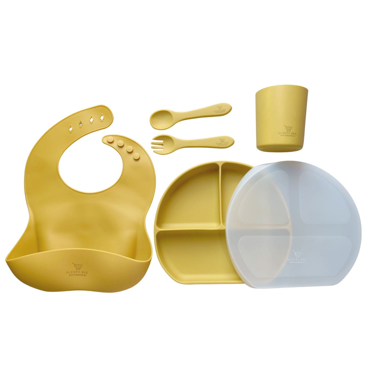 Silicone Round Plate Suction Feeding Set